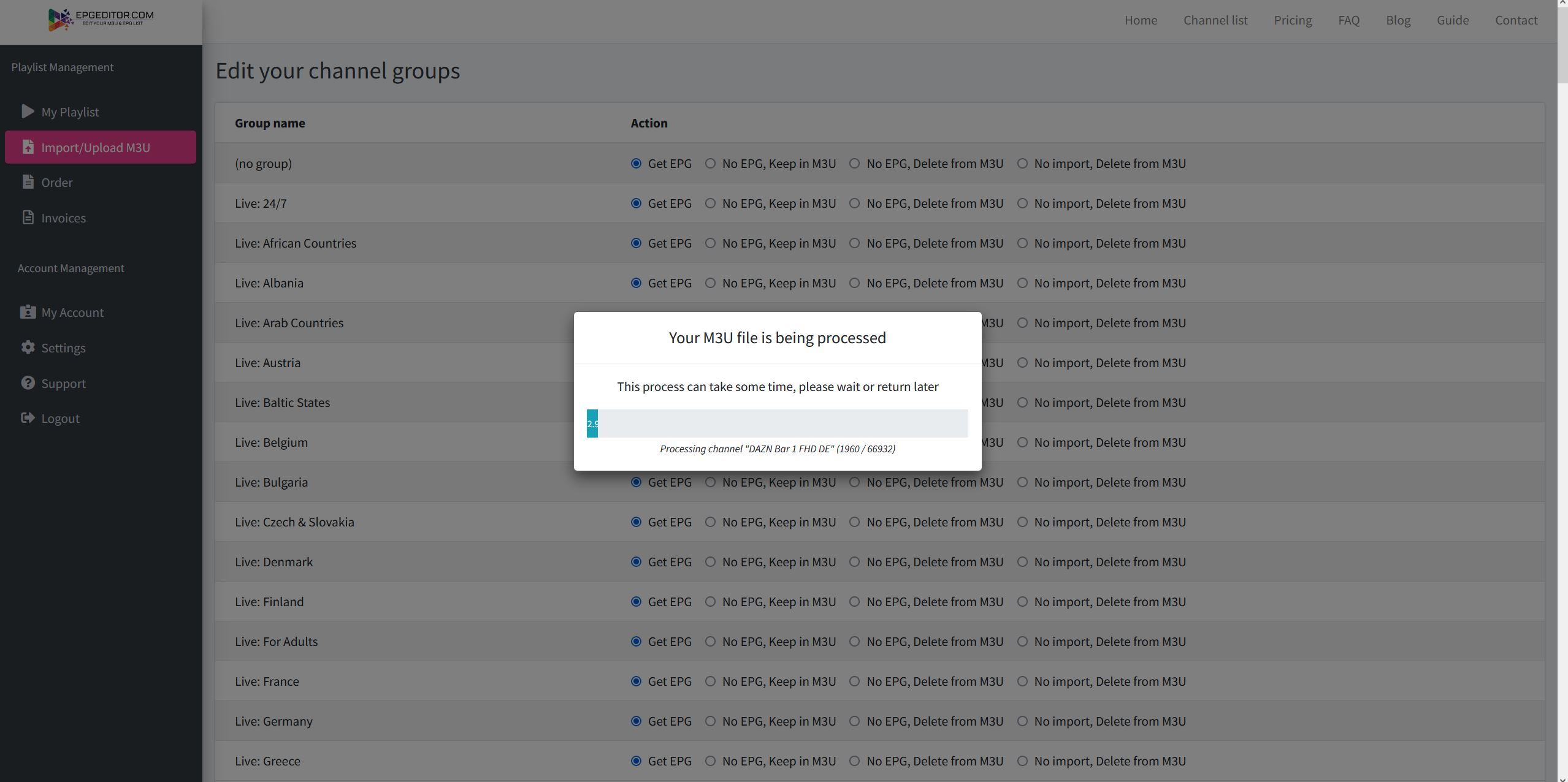 How to Edit M3U Playlists and Assign EPG Data | Step-by-Step Guide